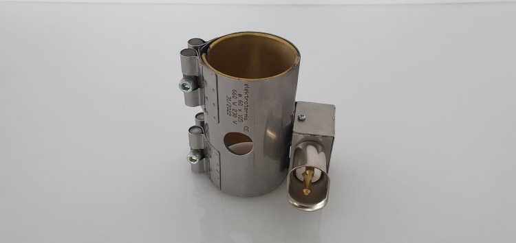 GRZAŁKA MIKANITOWA opaskowa fi60x105mm, 660W/230V + wtyk grzejny + otwór fi 20mm,