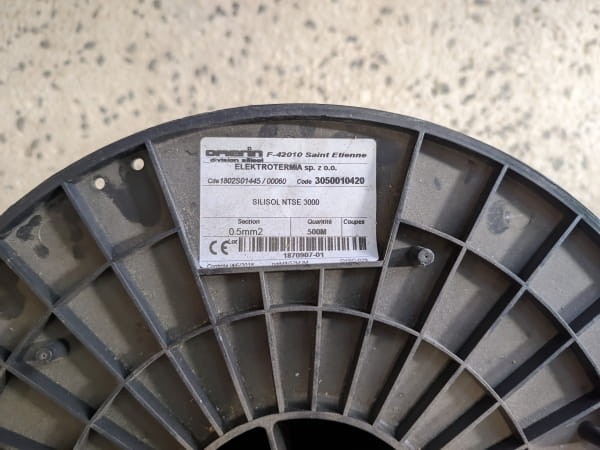 NTSE 3000 - 0.5 mm2 Przewód wysokotemperaturowy