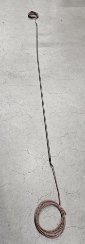 GRZAŁKA RURKOWA prosta L-1430mm , 1000W 230V, Przewód 4000mm w silikonie +koszulka termokurczliwa