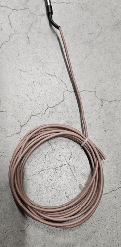 GRZAŁKA RURKOWA prosta L-1430mm , 1000W 230V, Przewód 4000mm w silikonie +koszulka termokurczliwa