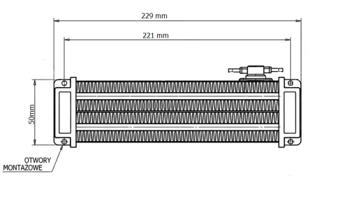 Element grzejny PTC 1000W/230V