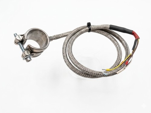 Grzałka opaskowa mikanitowa fi:35x45+J 200W 230V Lp-1000mm oplot