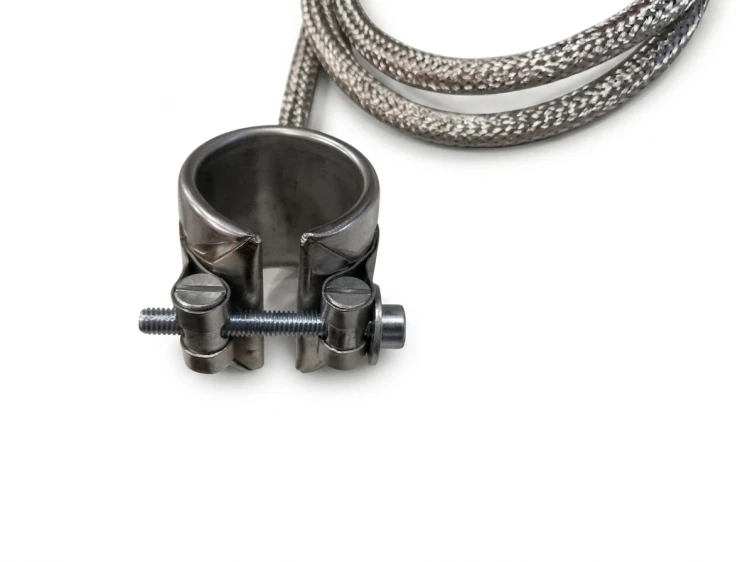 Grzałka opaskowa mikanitowa fi:35x45+J 200W 230V Lp-1000mm oplot