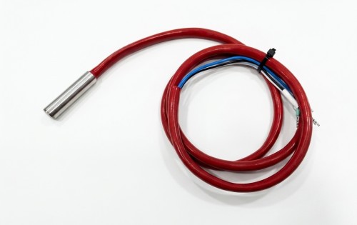 Grzałka patronowa 10X40, 176W/42V, 10 ohm  lp= 1000mm +termopara J