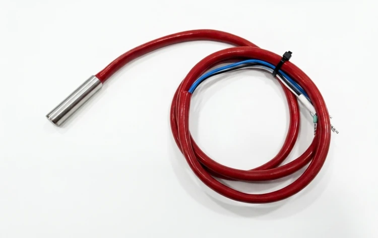 Grzałka patronowa 10X40, 176W/42V, 10 ohm  lp= 1000mm +termopara J