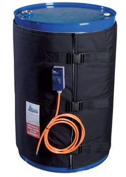 Ogrzewacz beczek 200L długość/szerokość 1990/450mm 230V 530W